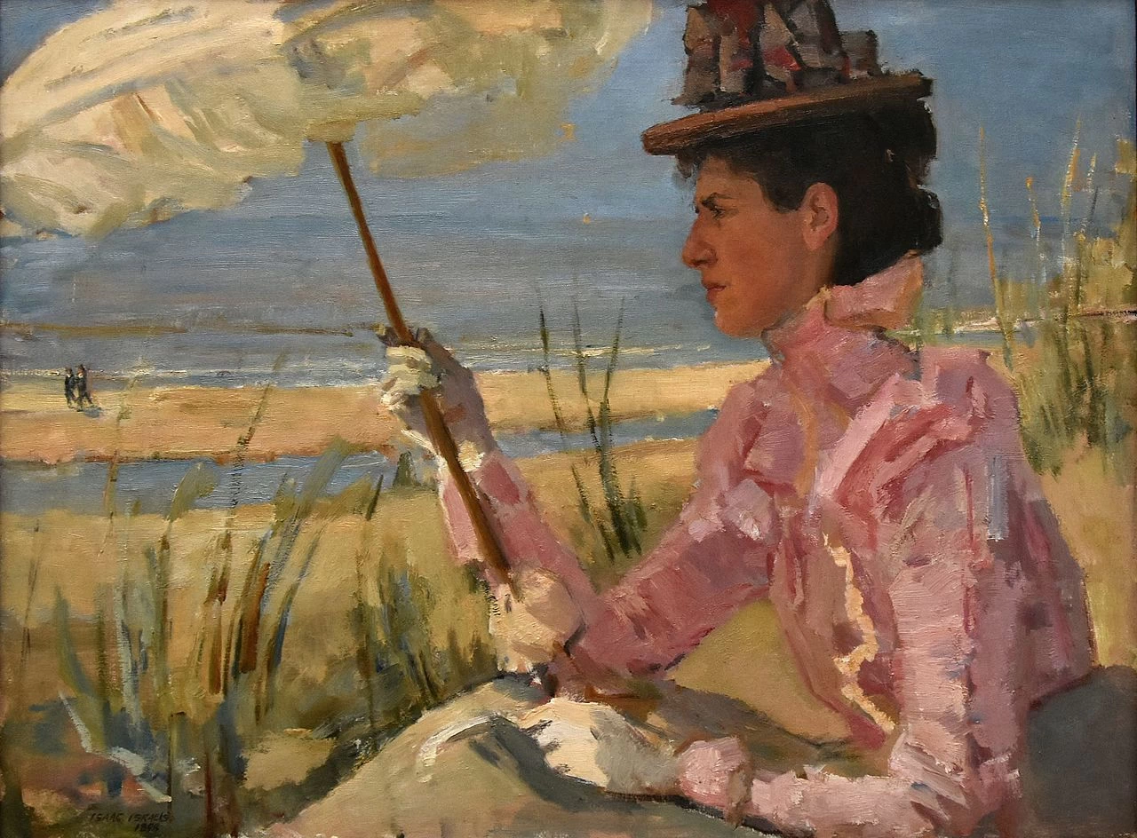 Isaac Israëls - 116, Ritratto della signora D. Calisch, Hijmans Kröller, Müller, Museum Oterlo